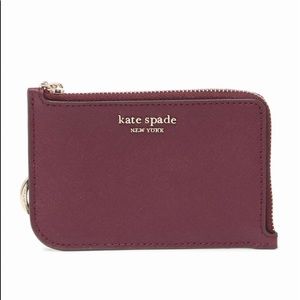 Kate Spade Cameron Medium l-Zip Card Holder